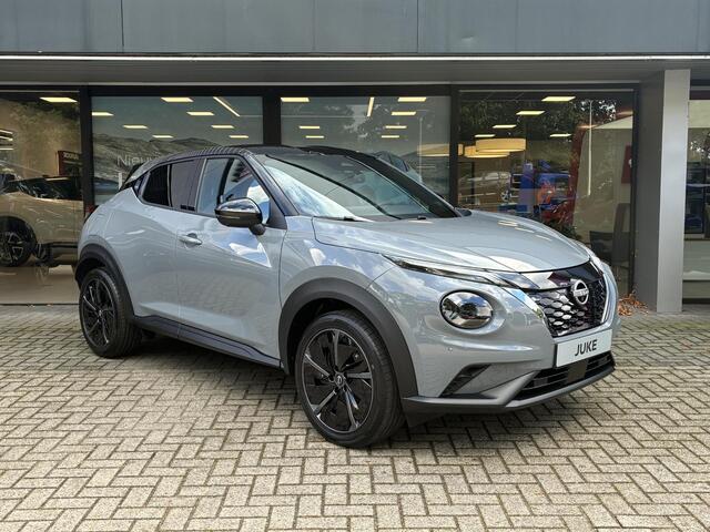 Nissan JUKE 1.6 Hybrid Pulse NIEUW UIT VOORRAAD LEVERBAAR | Bose geluidsinstallatie | Parkeersensoren voor- en achter | Lederen bekleding | Voorruitverwarming | Stoelverwarming | Adaptieve Cruise Control | Navigatiesysteem | Tot 10 jaar fabrieksgarantie