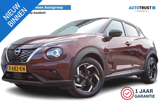 Nissan JUKE 1.6 Hybrid N-Connecta | Incl. 12 maanden garantie | Cruise control | Apple carplay/Android auto | Achteruitrijcamera | Keyless entry/start | Climate control | Parkeersensoren |