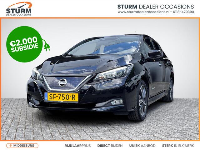 Nissan LEAF 2.ZERO EDITION 40 kWh *¤2.000 SUBSIDIE MOGELIK!* | Navigatie | 360° Camera | Stuur- + Stoelverwarming | Adapt. Cruise Control | Rijklaarprijs!