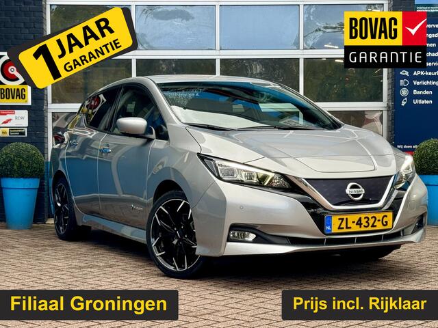 Nissan LEAF *¤2.000,- SUBSIDIE MOGELIJK!* Tekna 40 kWh | Adaptive Cruise Control | Apple Carplay | LED | Navigatie | Rijklaar + 12 Maand BOVAG Garantie