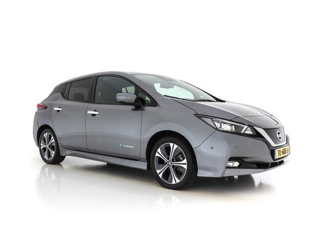 Nissan LEAF Tekna 40 kWh (INCL.BTW) AUT. * VOLLEDER | BOSE-AUDIO | FULL-LED | KEYLESS | SURROUND-VIEW | DAB | BLIND-SPOT | NAVI-FULLMAP | ADAPTIVE-CRUISE | VIRTUAL-COCKPIT | COMFORT-SEATS | 17"ALU*