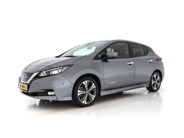 Nissan LEAF Tekna 40 kWh (INCL.BTW) AUT. * VOLLEDER | BOSE-AUDIO | FULL-LED | KEYLESS | SURROUND-VIEW | DAB | BLIND-SPOT | NAVI-FULLMAP | ADAPTIVE-CRUISE | VIRTUAL-COCKPIT | COMFORT-SEATS | 17"ALU*
