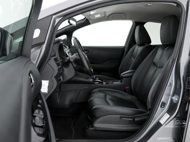 Nissan LEAF Tekna 40 kWh (INCL.BTW) AUT. * VOLLEDER | BOSE-AUDIO | FULL-LED | KEYLESS | SURROUND-VIEW | DAB | BLIND-SPOT | NAVI-FULLMAP | ADAPTIVE-CRUISE | VIRTUAL-COCKPIT | COMFORT-SEATS | 17"ALU*