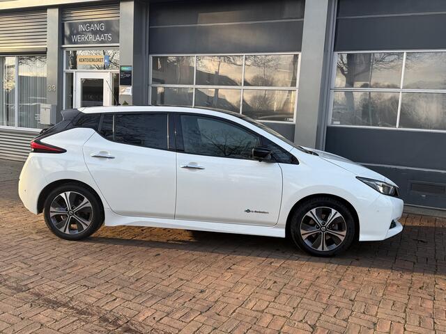 Nissan LEAF Tekna 40 kWh Bj 2019 Km 74.014 Leer,Stoelverwaming,Navi,Camera,17Inch 150PK