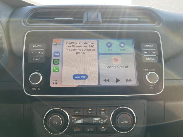 Nissan LEAF N-Connecta 39 kWh Automaat / Accu SoH 93,85% / ChadeMo snelladen / WLTP 284 km / Warmtepomp / Navigatie via Apple Carplay Android / Achteruitcamera /