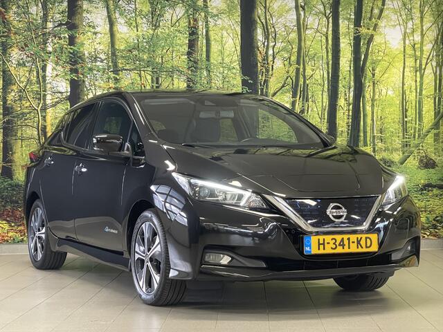Nissan LEAF N-Connecta 40 kWh | Warmtepomp | Adaptive Cruise Control | Keyless Go/Entry | Dodehoek Detector | 360° Camera | Parkeersensoren | Lane Assist | Stuurverwarming | Stoelverwarming |