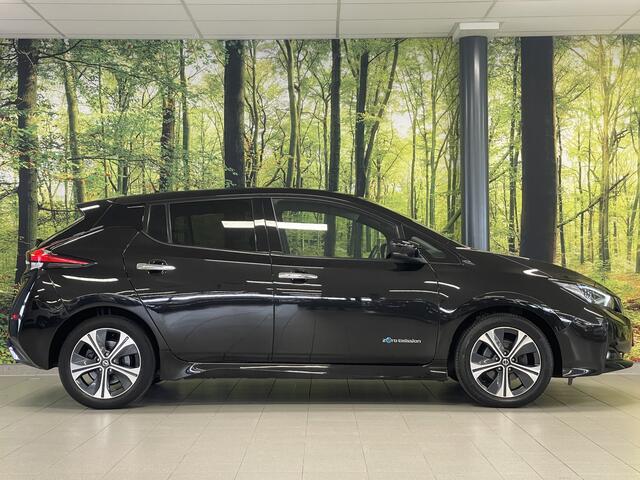 Nissan LEAF N-Connecta 40 kWh | Warmtepomp | Adaptive Cruise Control | Keyless Go/Entry | Dodehoek Detector | 360° Camera | Parkeersensoren | Lane Assist | Stuurverwarming | Stoelverwarming |