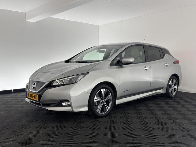 Nissan LEAF N-Connecta 40 kWh (INCL-BTW) Aut. *ADAPTIVE-CRUISE | NAVI-FULLMAP | 1/2LEATHER | SURROUND-VIEW | APP.CONNECT | KEYLESS | BLIND-SPOT | DAB | ECC | PDC | DIGI-COCKPIT | COMFORT-SEATS | 17"ALU*