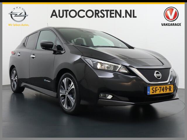 Nissan LEAF 2.ZERO EDITION 40kWh Trekhaak Adaptieve Cruise Control Navi 360°Camera Apple Carplay Android Auto Stuur+Stoelverwarming Keyless Pdc Led Bluetooth DAB Dodehoek Detector Privacy Glas Rijstrooksensor met correctie Verkeersbord detectie Origineel Nederlandse 