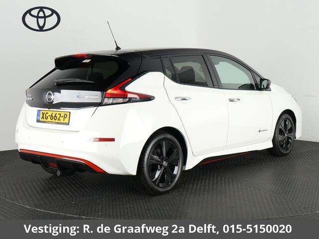 Nissan LEAF NISMO Pack N-Connecta 40 kWh | 230 km. actieradius | Accu 88% | Navigatie | Stoelverwarming | Privacy Glass |