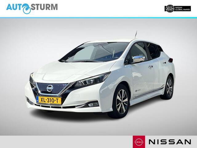 Nissan LEAF Acenta 40 kWh Chrome Pack, SoH 89% | Navigatie | Camera | Adapt. Cruise Control | Apple Carplay/Android Auto | Keyless Entry | Dodehoek Detectie | Rijklaarprijs!