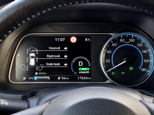 Nissan LEAF e+ N-Connecta 62 kWh / Actieradius 396KM WLTP / 91,89% SoH / Pro Pilot / Cruise Control Adaptief / Rondomzicht Camera /