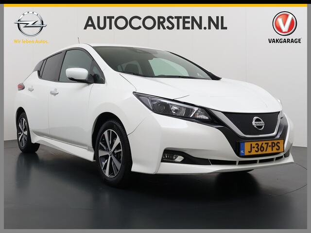 Nissan LEAF Acenta 40kWh Navi Camera Adap.Cruise Apple Carplay Android Ecc SOH 88% DAB Stuur-Stoel-Achterbankverwarming Lmv Privacy Glas Rijstrooksensor Origineel Nederlandse Auto 1e Eigenaar
