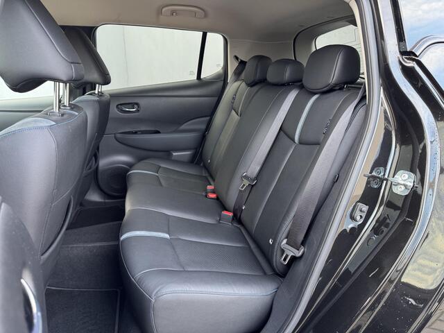 Nissan LEAF e+ Tekna 62 kWh 100% dealer onderhouden / Stoelverwarming Voor & Achter / Adaptieve Cruise Control / Warmtepomp / Bose Audio / Rondzichtcamera / Stuurverwarming / Dodehoekdetectie / Apple Carplay & Android Auto /