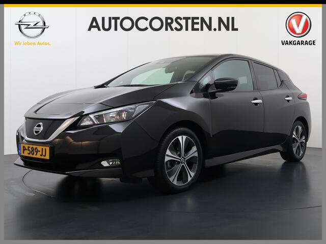 Nissan LEAF N-Connecta 40kWh Navi Ecc 360°Camera Adap.Cruise Pdc Keyless Blindspot Apple Carplay Android Auto Lmv 17" Stoel+Stuurverwarming DAB Bluetooth Lmv Privacyglas 1e Eigenaar Origineel Nederlandse Auto