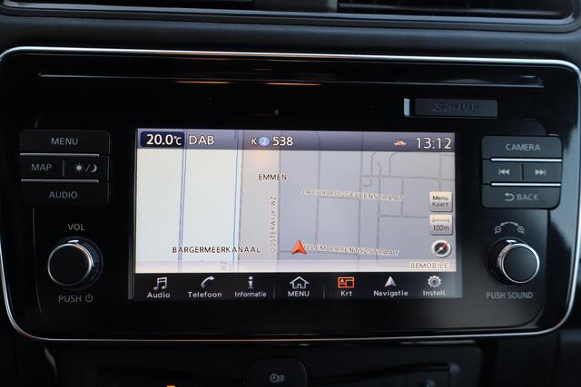 Nissan LEAF N-Connecta 40 kWh 85% SOH, 360 Camera, Navigatie, Stoelverwarming, Lederen interieur, Climate control
