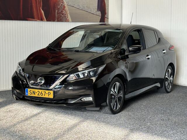Nissan LEAF 2.ZERO EDITION 40 kWh NAVIGATIE ADAPTIVE CRUISE CONTROL STOEL/STUUR/ ACHTERBANKVERWARMING APPLE CARPLAY/ANDROID DODEHOEKSENSOREN 360 CAMERA ZEER MOOI !! 3010 DEK