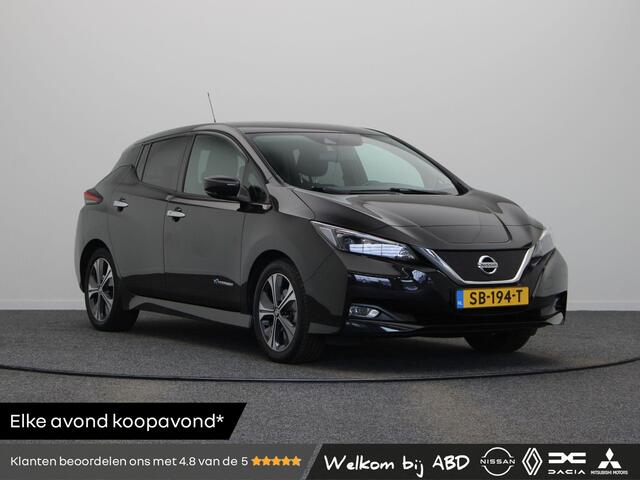 Nissan LEAF 2.ZERO EDITION 40 kWh | Stoelverwarming | Rondomzicht camera | Pilot assist | Dodehoek detectie | Climate control | Half leder |