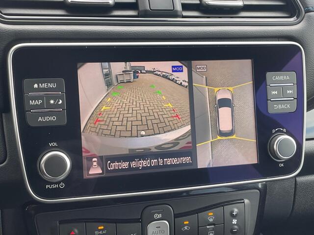 Nissan LEAF e+ N-Connecta 62 kWh Navigatie, Adaptive Cruise Control, LED, 360 Camera, Trekhaak, Stoel/Stuurverwarming