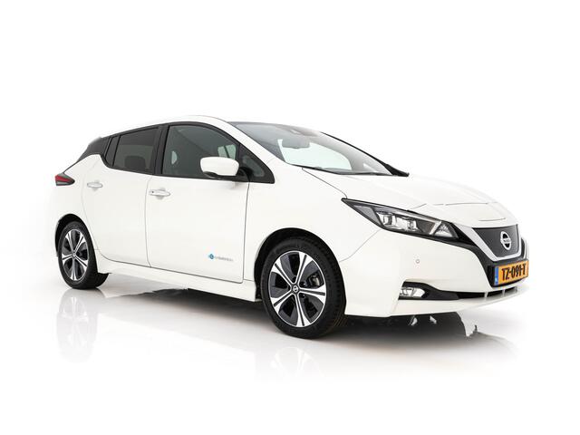 Nissan LEAF Tekna 40 kWh *LUXURY-LEATHER | FULL-LED | KEYLESS | NAVI-FULLMAP | BLIND-SPOT | BOSE-SOUND | DAB+ | HEATED-COMFORTSEATS | DIGI-COCKPIT | PRIVACY-GLASS | TOPVIEW-CAMERA | 17"ALU*