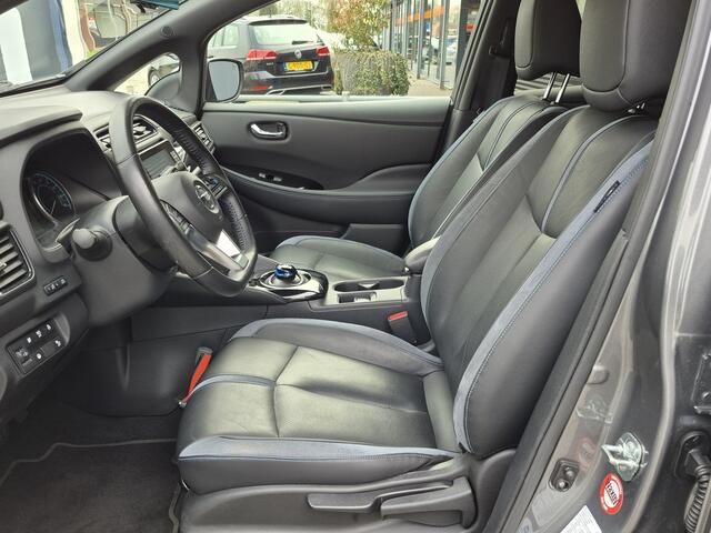 Nissan LEAF BWJ 2022 | e+ Bus Executive 62 kWh LONG RANGE | LEDER | STOEL&STUUR VERW | 360 CAMERA | NAVI | CLIMA | PDC 2X | 17'' LMV