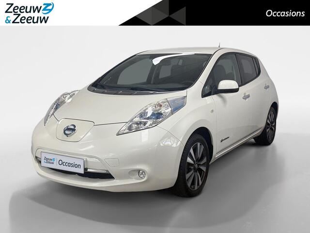 Nissan LEAF Business Edition 30 kWh AUTOMAAT NAVI AIRCO 360CAMERA LEER STOELVERWARMING VOOR+ACHTER BOSE SPEAKERS LM VELGEN ZEER VOLLE AUTO