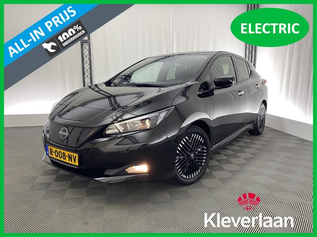 Nissan LEAF N-Connecta 40 kWh Automaat | CarPlay | Navi | Dodehoek Det. | 360'' Camera | ACC | PDC | Verwarmde Stoelen |