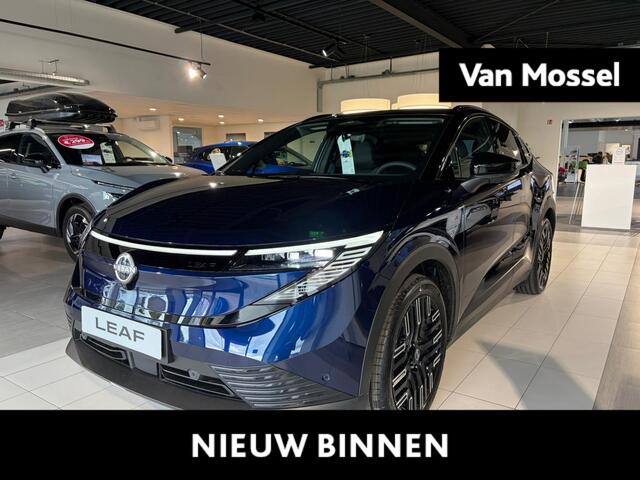 Nissan LEAF Evolve 52 kWh 177PK | Rijklaarprijs incl. inruilvoordeel! | BOSE Audio | Panoramadak | Google Navigatie | 360 Camera | 19'' Inch Velgen | Adaptieve Cruise Control met Stuurhulp | Apple CarPlay & Android Auto | Nieuw uit voorraad leverbaar!