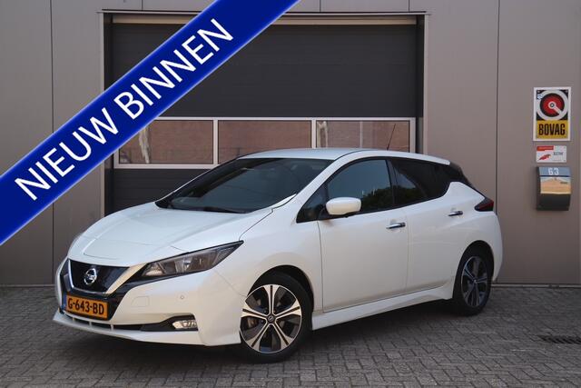 Nissan LEAF N-Connecta 40 kWh, Stoel & Stuurverwarmd, 360 Camera, Cruise, SOH 91,12%
