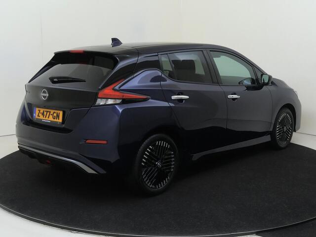 Nissan LEAF N-Connecta 39 kWh | airco automatisch | Apple Carplay/Android | cruise control adaptief | dodehoekdetectie met correctie | lichtmetalen velgen 17" | navigatiesysteem full map | rijstrooksensor met correctie | voorstoelen verwarmd | warmtepomp |
