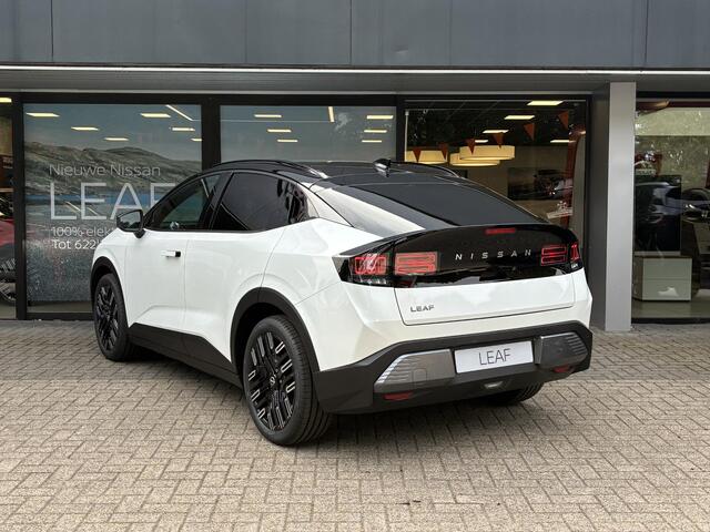 Nissan LEAF Evolve 75 kWh NIEUW UIT VOORRAAD LEVERBAAR | 75 kWh | 622 km rijbereik | Lederen bekleding | Adaptieve Cruise Control | Climate Control | Parkeersensoren voor- en achter | Stoelmassage | 10 jaar fabrieksgarantie