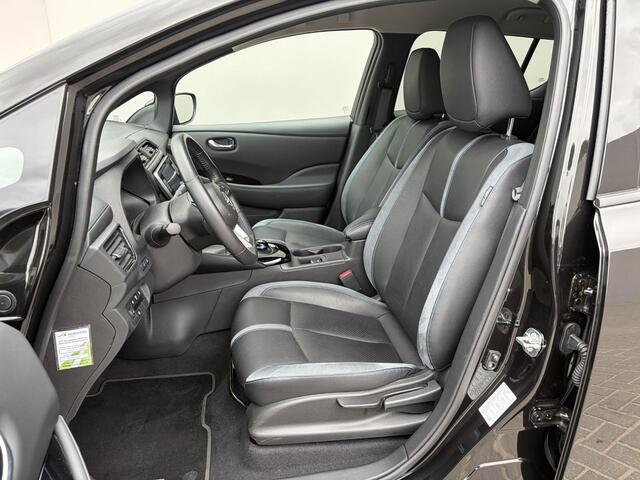 Nissan LEAF e+ Tekna 62 kWh / SOH 99% / Trekhaak voor fietsendrager / Stoelverwarming voor en achter / 360 Graden camera / Apple Carplay & Android Auto / BOSE / Stuurverwarming