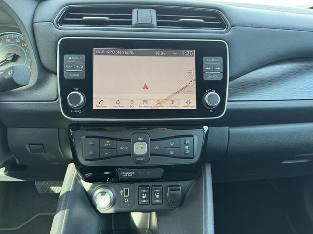 Nissan LEAF e+ N-Connecta 62 kWh / Eerste Eigenaar / Dealer Onderhouden / Afneembare voor fietser drager Trekhaak / Navigatie / Stoel- en Stuurverwarming / Cruise Control / Climate Control / 360 Graden Camera /