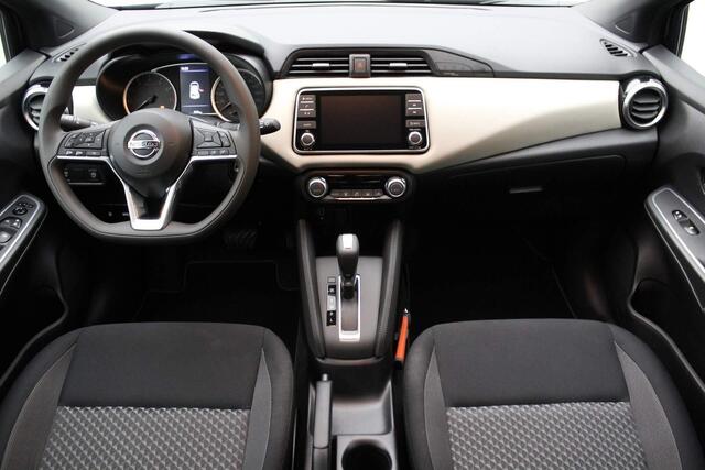 Nissan MICRA 1.0 IG-T Kiiro 2023 | NIEUW | Airco | Cruise Control | Carplay | DAB Radio | Navigatie | 2 Sleutels | Parkeersensoren | Automatische Verlichting | Stuurwiel Bediening | Boekjes