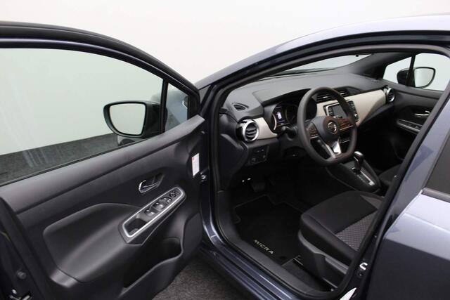 Nissan MICRA 1.0 IG-T Kiiro 2023 | NIEUW | Airco | Cruise Control | Carplay | DAB Radio | Navigatie | 2 Sleutels | Parkeersensoren | Automatische Verlichting | Stuurwiel Bediening | Boekjes
