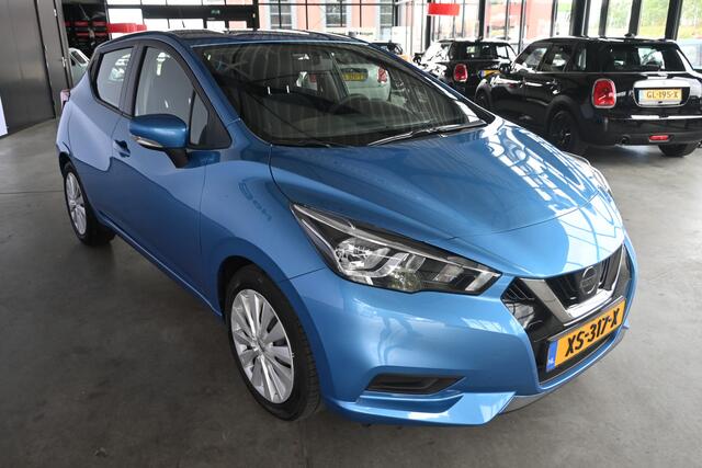 Nissan MICRA 1.0 IG-T Acenta 1e Eigenaar! Airco Cruise Control LED Rijklaarprijs Inruil Mogelijk!