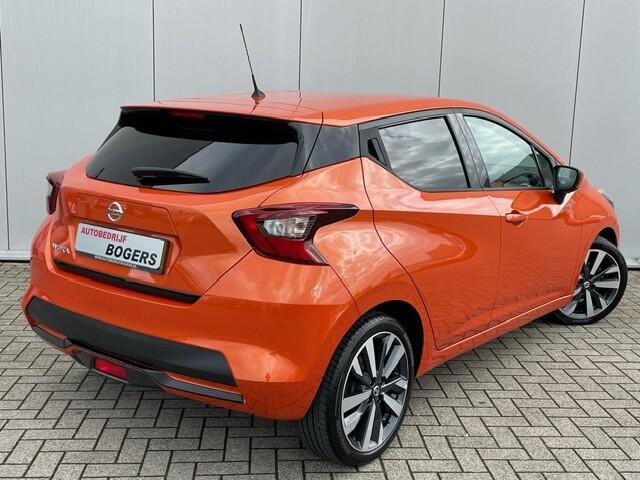 Nissan MICRA 0.9 IG-T Tekna Navigatie, Climate Control, Cruise Control, 17"Lm, 360 Camera, Bose, Stoelverwarming