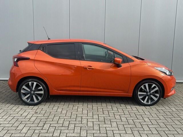 Nissan MICRA 0.9 IG-T Tekna Navigatie, Climate Control, Cruise Control, 17"Lm, 360 Camera, Bose, Stoelverwarming