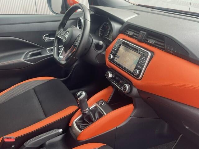 Nissan MICRA 0.9 IG-T Tekna Navigatie, Climate Control, Cruise Control, 17"Lm, 360 Camera, Bose, Stoelverwarming