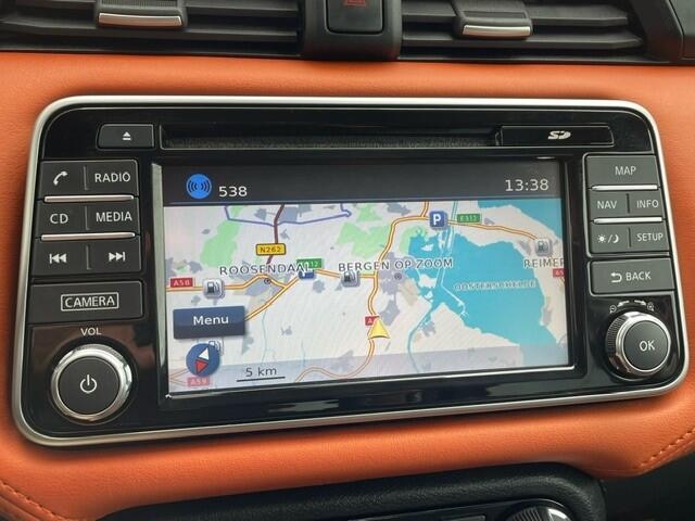 Nissan MICRA 0.9 IG-T Tekna Navigatie, Climate Control, Cruise Control, 17"Lm, 360 Camera, Bose, Stoelverwarming