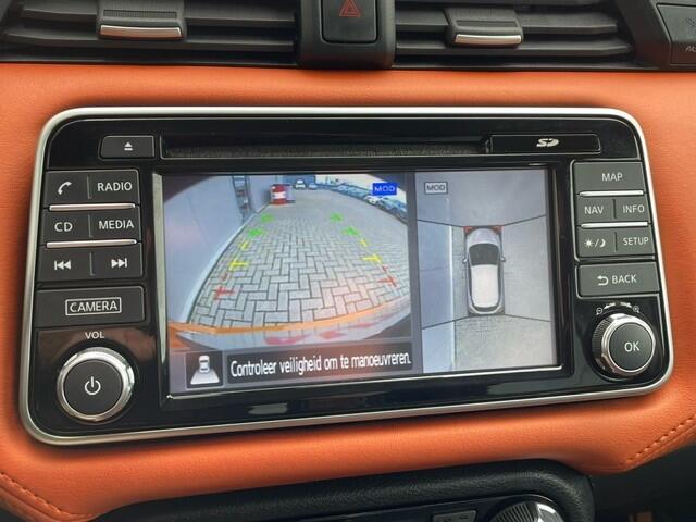 Nissan MICRA 0.9 IG-T Tekna Navigatie, Climate Control, Cruise Control, 17"Lm, 360 Camera, Bose, Stoelverwarming