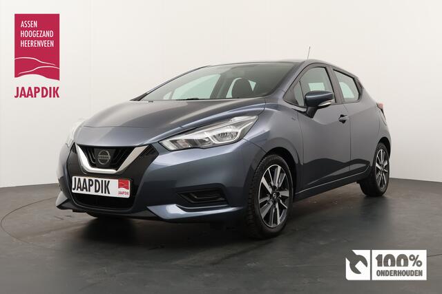 Nissan MICRA BWJ 2019 1.0 IG-T 101PK N-Connecta AIRCO / NAVIGATIE / CARPLAY / CRUISE / LMV 16 INCH / PDC / MULTIFUNCT. STUUR / BLUETOOTH