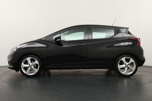 Nissan MICRA BWJ 2018 1.0L 71 PK Acenta TREKHAAK / AIRCO / CRUISE / APPLE CARPLAY / ARMSTEUN / ISOFIX / LMV 17 INCH / MULTIFUNCT. STUUR