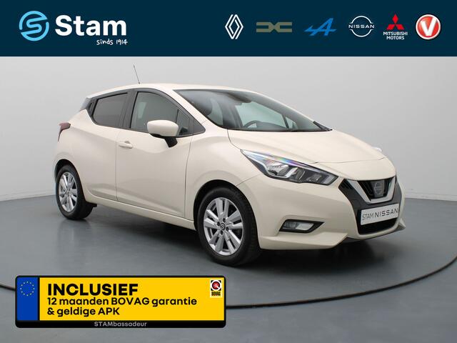 Nissan MICRA 1.0 IG-T N-Connecta Cruise | Carplay | Navi | Parkeersens. achter