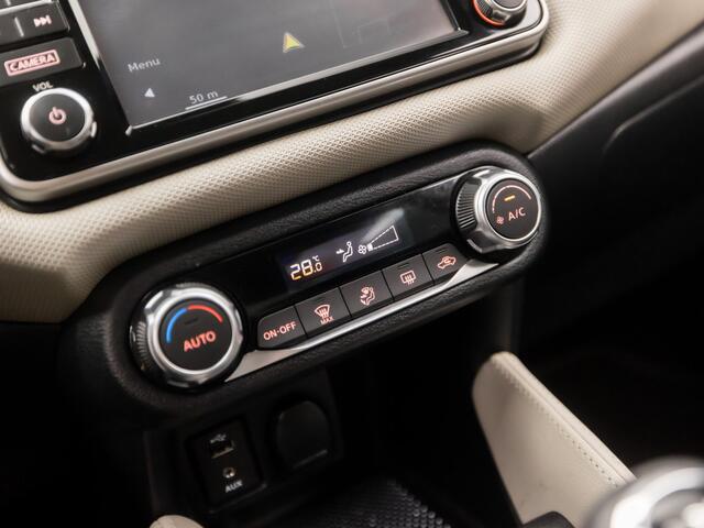 Nissan MICRA 0.9 IG-T N-Connecta (NAVIGATIE, CLIMATE, CAMERA, GETINT GLAS, SPORTSTOELEN, CRUISE, PARKEERSENSOREN, DAB+, NIEUWSTAAT)