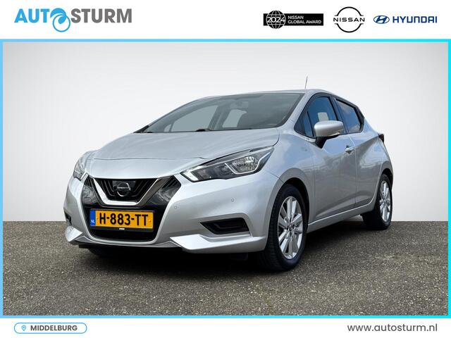 Nissan MICRA 1.0 IG-T Acenta Style Pack | Apple Carplay/Android Auto | Park. Sensor | Cruise Control | Airco | Bluetooth Tel. | Rijklaarprijs!