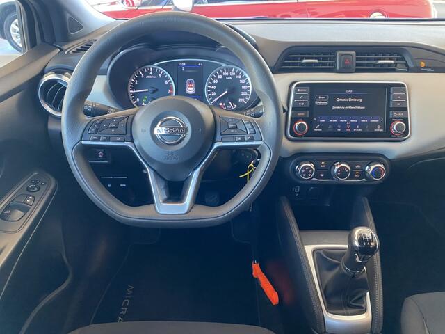 Nissan MICRA 1.0 IG-T Acenta,Apple Carplay Anroid/Auto,Airco,Cruisecontrol,Elektrischpakket,Spraakbediening,Ipos Usb Aansluiting