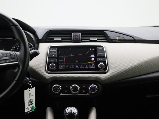 Nissan MICRA 1.0 IG-T N-Connecta | Airco | Lichtmetalen velgen 16 inch | Cruise Control | Navigatie | Parkeersensoren | Achteruitrijcamera