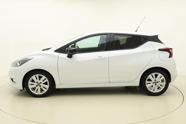 Nissan MICRA 1.0 IG-T N-Connecta 100 PK | Navigatie via Apple Carplay | Airco | Parkeersensoren | Cruise control | Getint glas | Lichtmetalen velgen