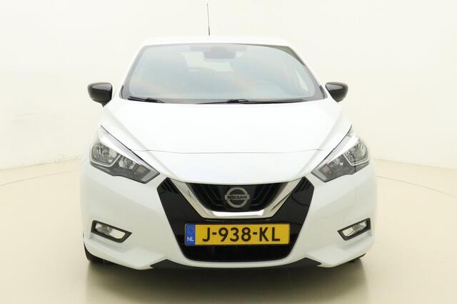 Nissan MICRA 1.0 IG-T N-Connecta 100 PK | Navigatie via Apple Carplay | Airco | Parkeersensoren | Cruise control | Getint glas | Lichtmetalen velgen